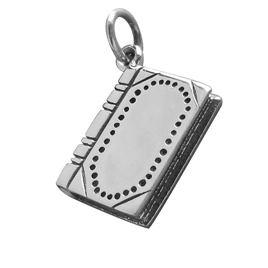 silver book charm