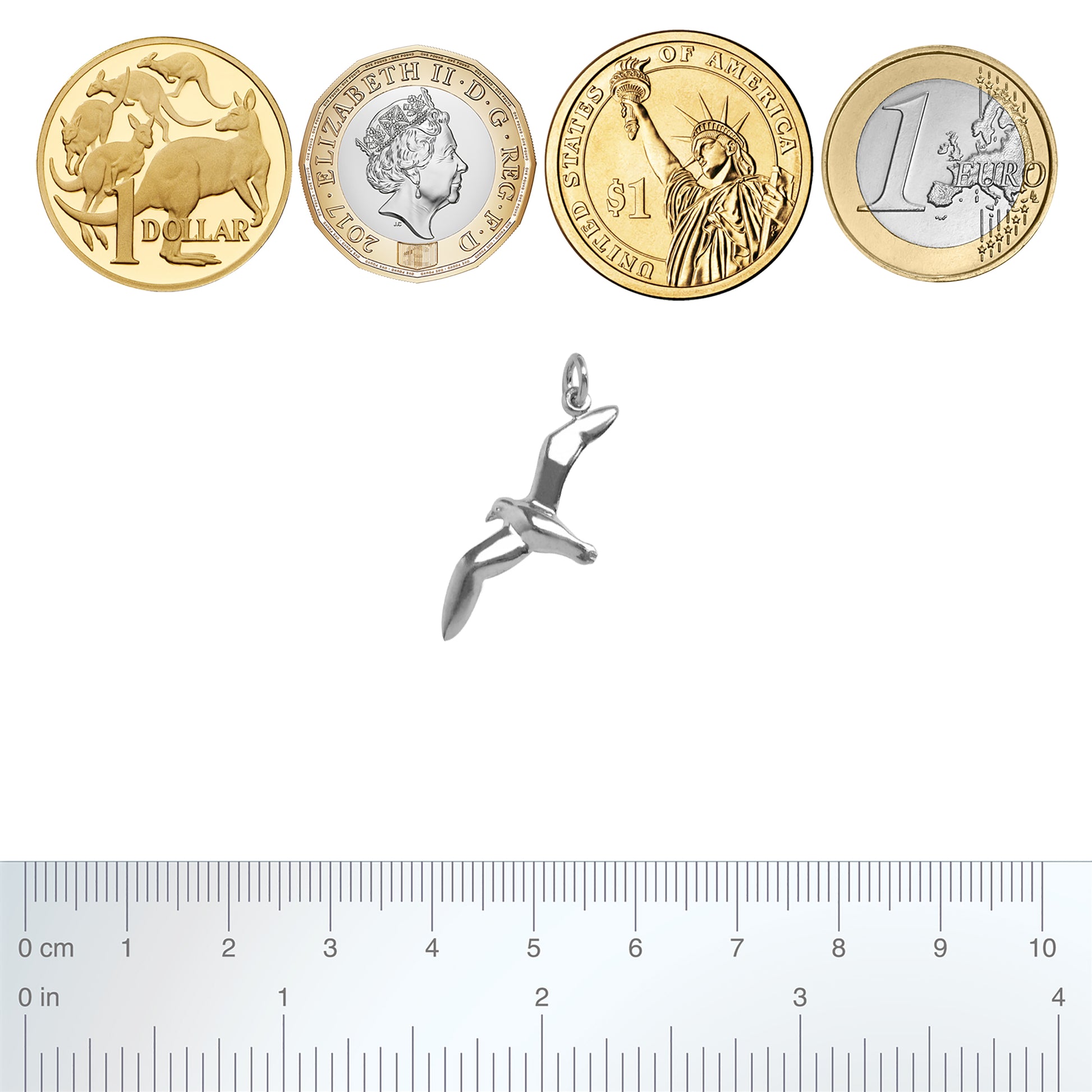 albatross flying charm size guide