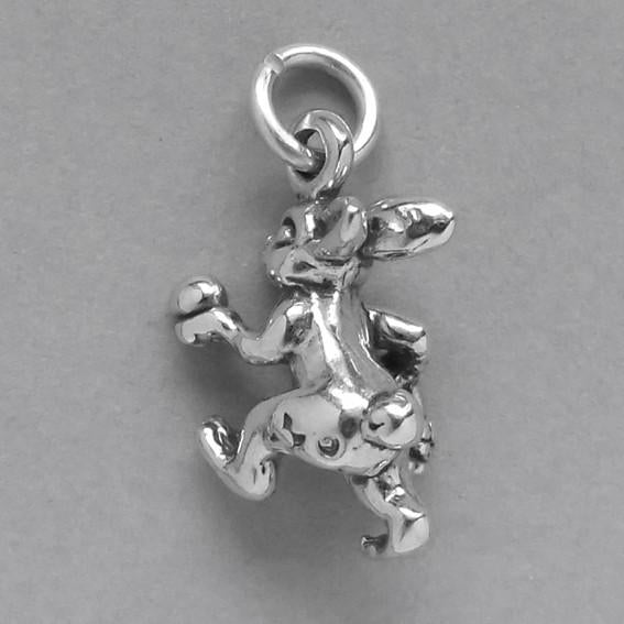 Sterling Silver Easter Rabbit Charm