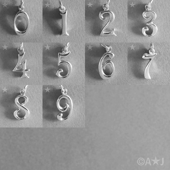 number charm 1-100