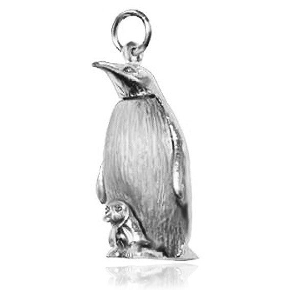 Emperor Penguin and Chick Charm