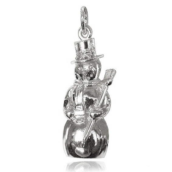 snowman charm — made to order