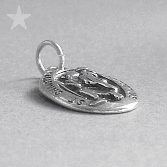 Sterling Silver Saint Christopher Charm