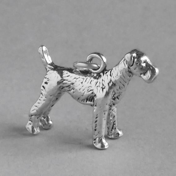 airedale dog charm