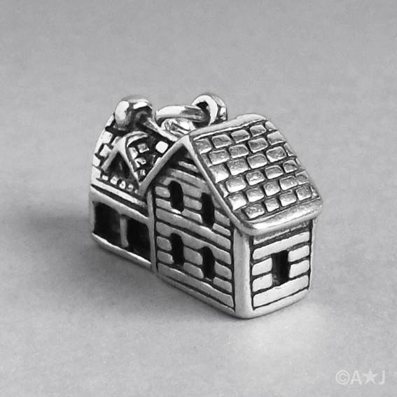 Sterling Silver Home Charm