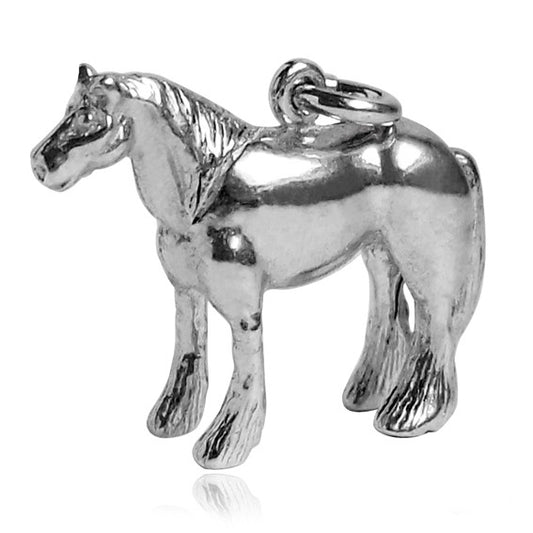 draft horse charm — made to order