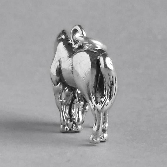 Sterling Silver Mare and Foal Pendant
