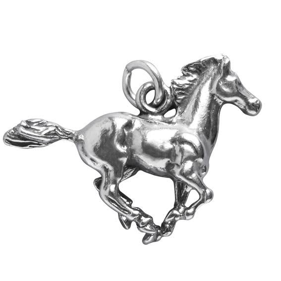 mustang horse charm