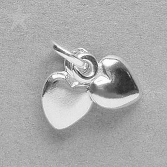 Two Hearts Charm