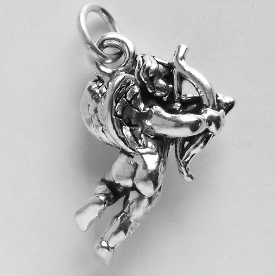 Silver cherub clearance pendant