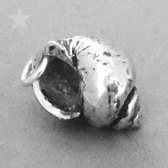 Sterling Silver Periwinkle Sea Shell Charm