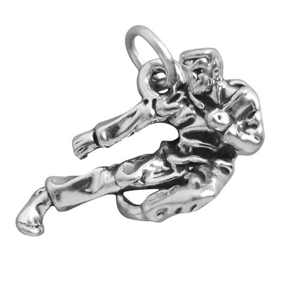 Sterling Silver Karate Charm