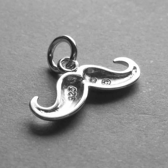 Sterling Silver Moustache Charm