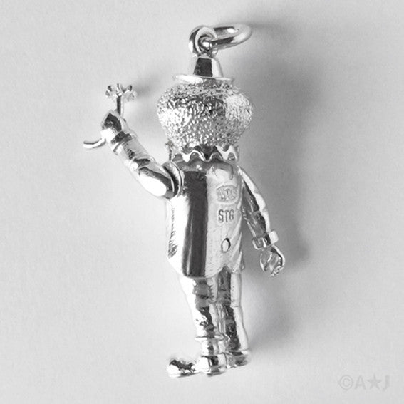 Clown Charm in Sterling Silver or Gold | Silver Star Charms