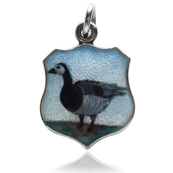 Vintage barnacle goose charm