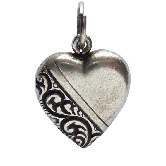 Vinage Sterling Silver Walter Lampl Heart Charm