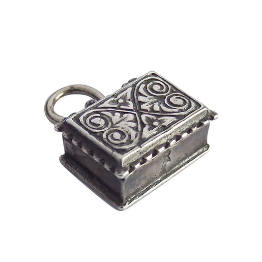 Vintage Sterling Silver Jewel Box Charm | Silver Star Charms
