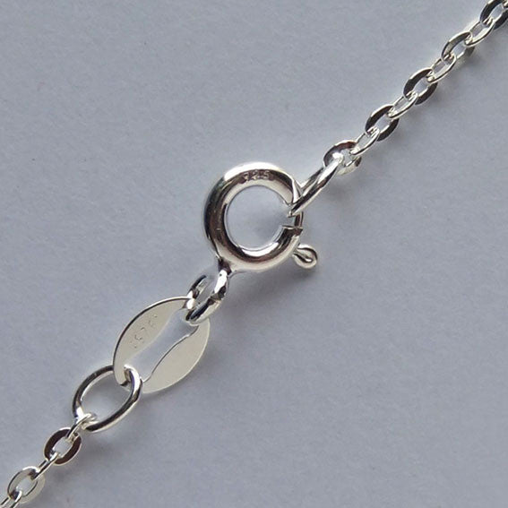 Classic link necklace chain sterling silver 925 or gold