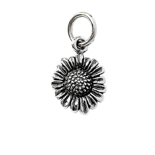 sterling silver mini daisy charm