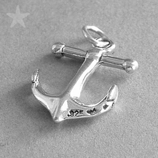 Sterling Silver Anchor Charm